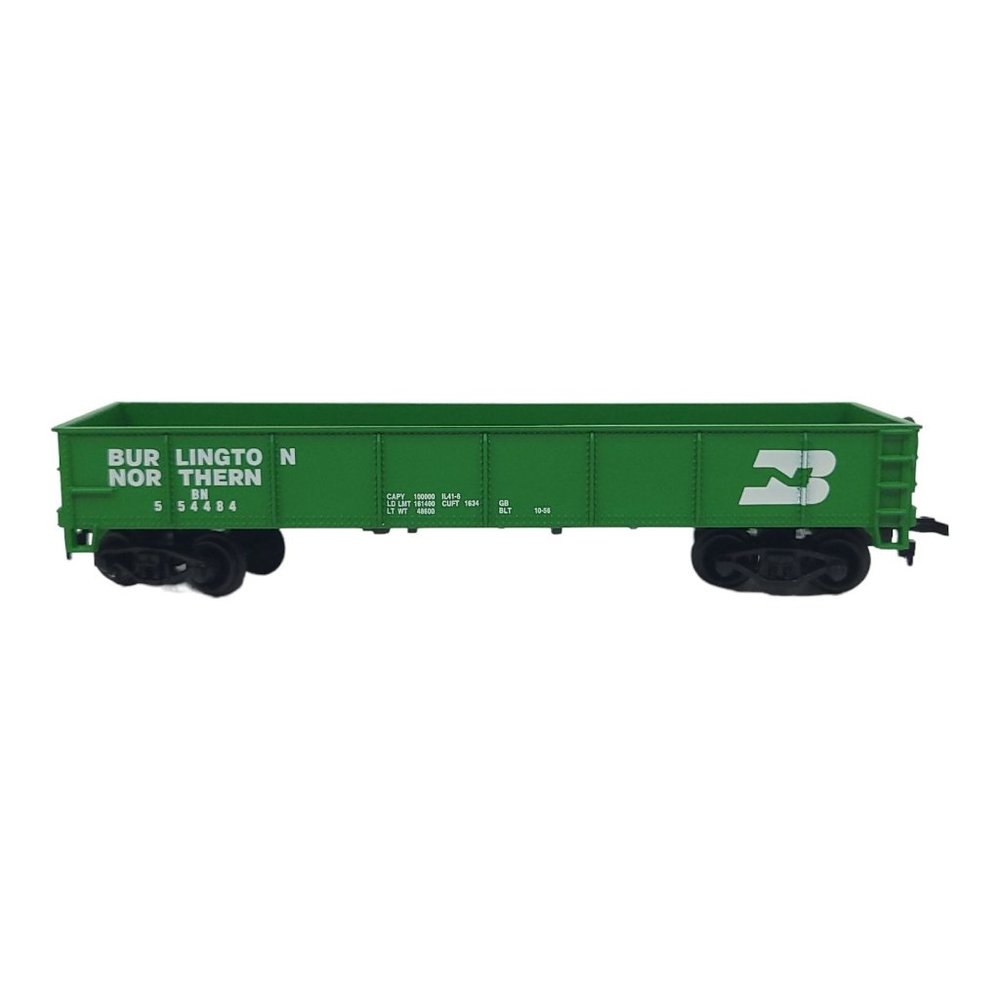 Vintage Life Like Trains Burlington Northern #554484 Gondola Car HO Scale 8549 - Picture 6 of 16